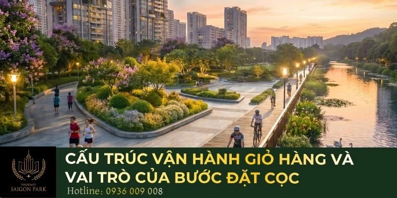 Cấu trúc vận hành giỏ hàng và vai trò của bước đặt cọc