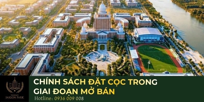 Chính sách đặt cọc trong giai đoạn mở bán