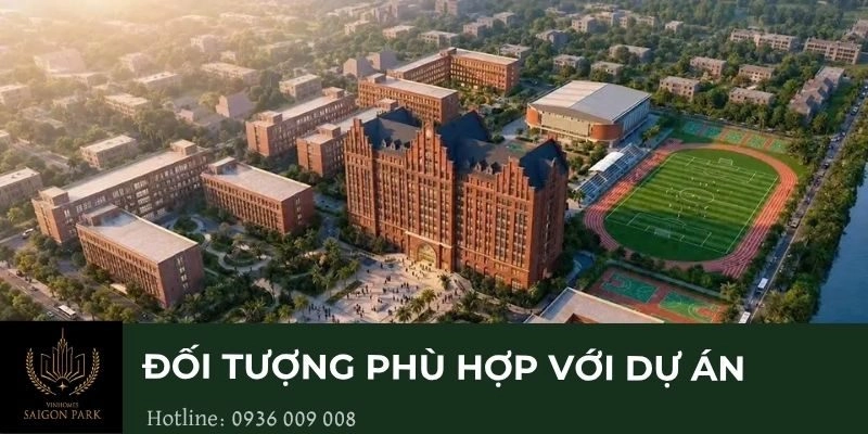 Đối tượng phù hợp với dự án