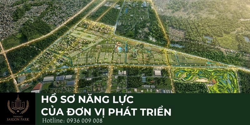 Hồ sơ năng lực của đơn vị phát triển