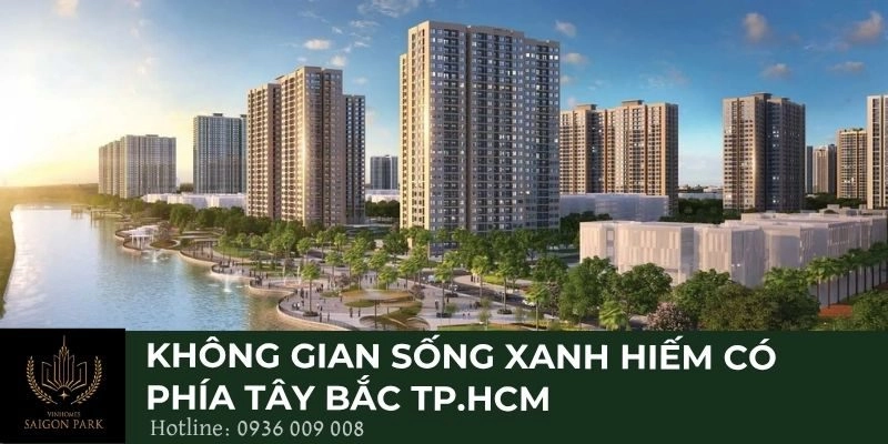 Không gian sống xanh hiếm có phía Tây Bắc TP.HCM