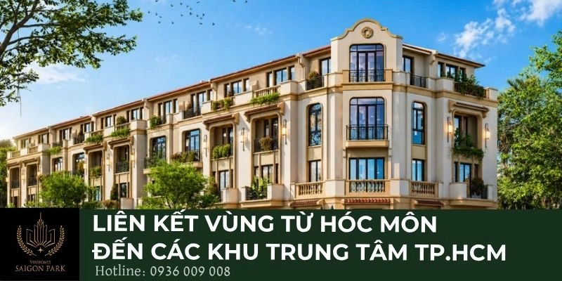 Liên kết vùng từ Hóc Môn đến các khu trung tâm TP.HCM
