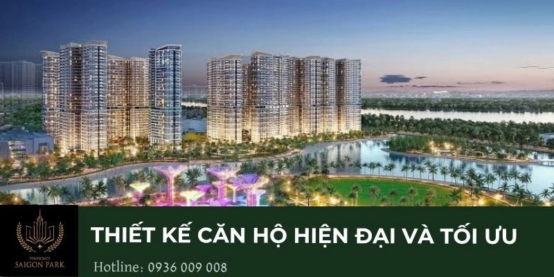Thiết kế căn hộ hiện đại và tối ưu