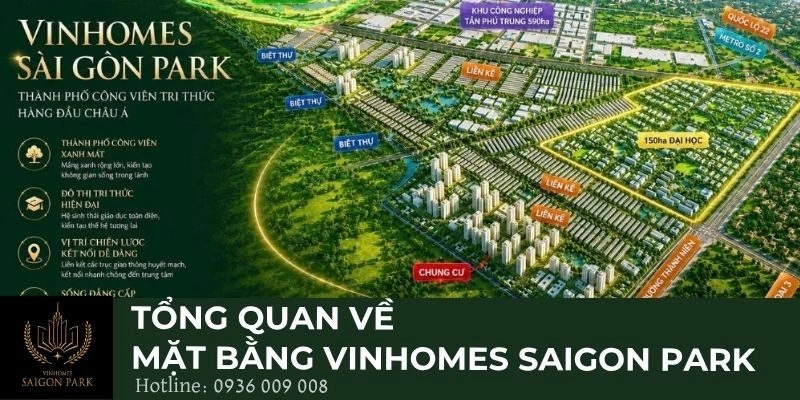 Tổng quan về mặt bằng Vinhomes Saigon Park